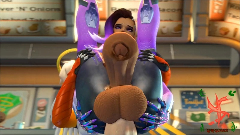 Mercy and Sombra [SFM-Slayer]