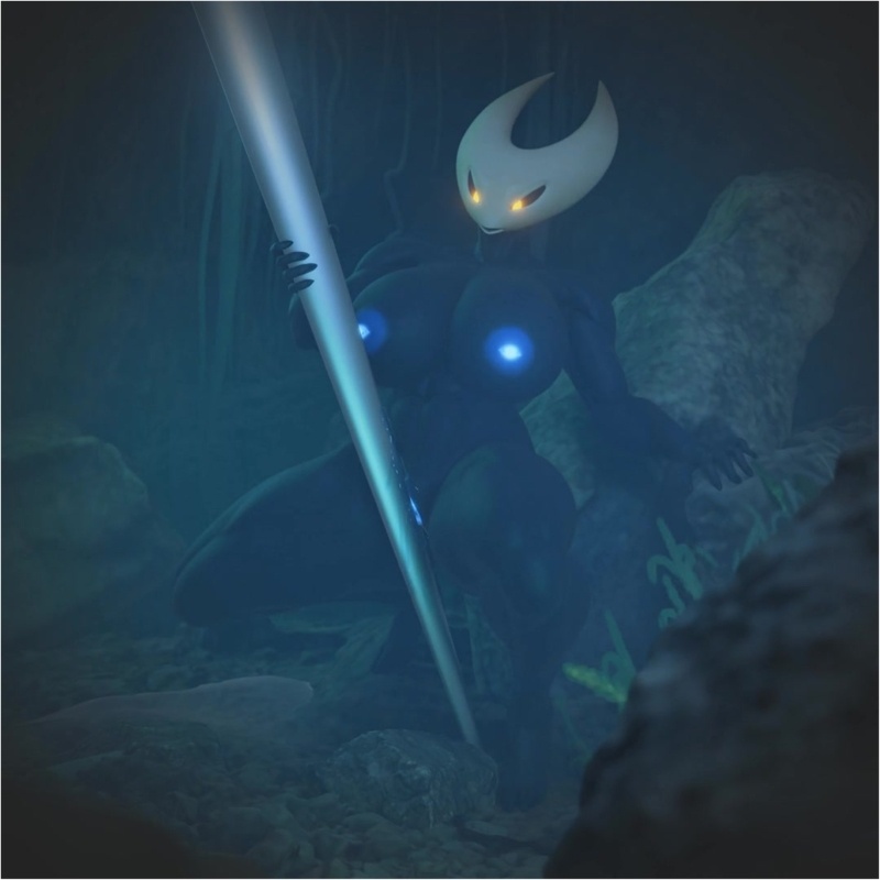 Hornet "Polishing" Her Needle