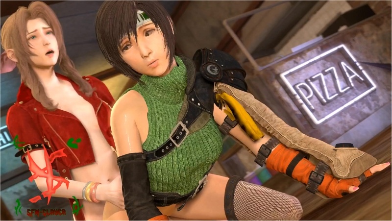 Aerith x Yuffie [SFM-Slayer]