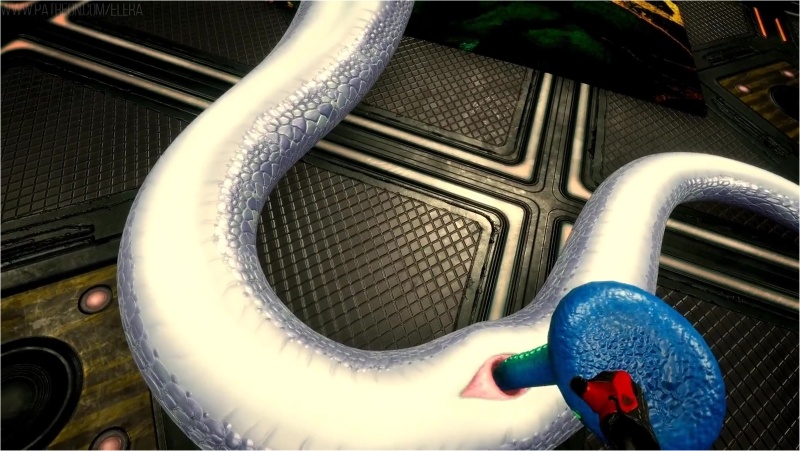 Naga Azura with a sexy figure.