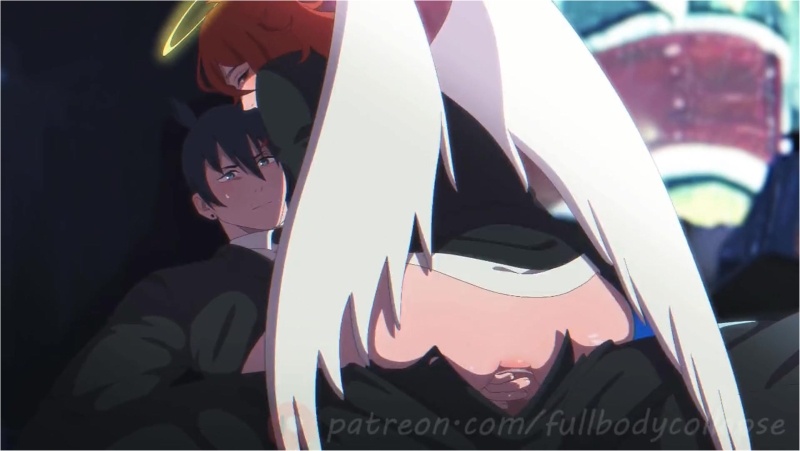 Aki and Angel devil having fun [Chainsaw Man]