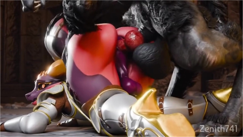 Elias Dominated By A Werewolf