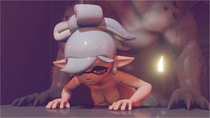 Callie and Marie with Lizardman [SenhorPhoenix]