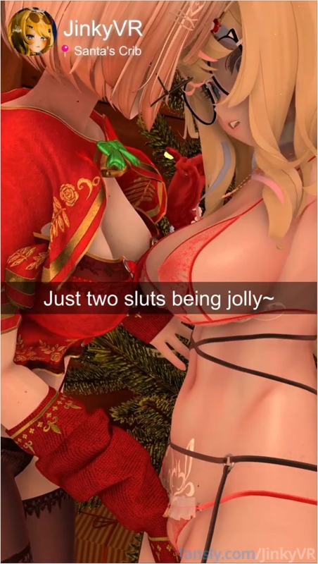[JinkyVR] Feeling festive.. and horny with @Lampyion