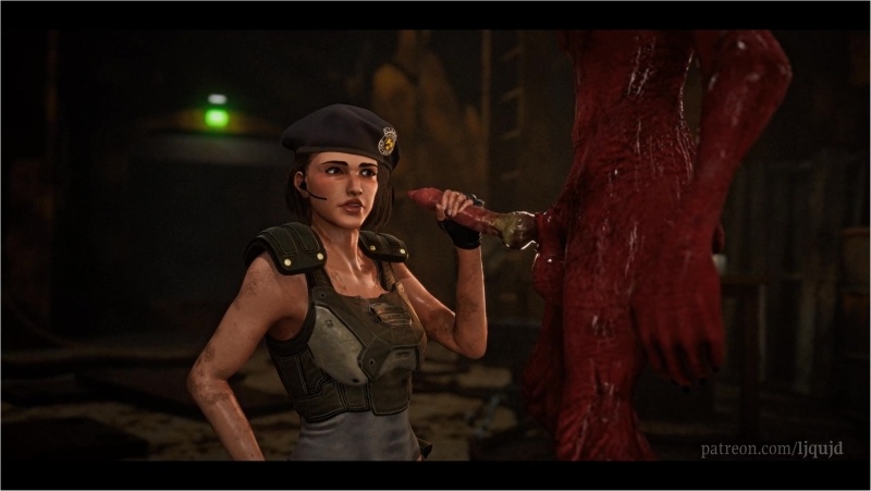 Jill Valentine (Resident Evil) Short Loop [4K] [60FPS]