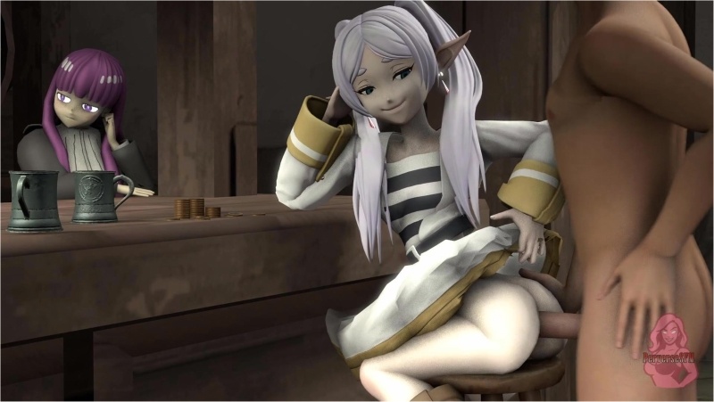 Frieren and Fern at the Tavern