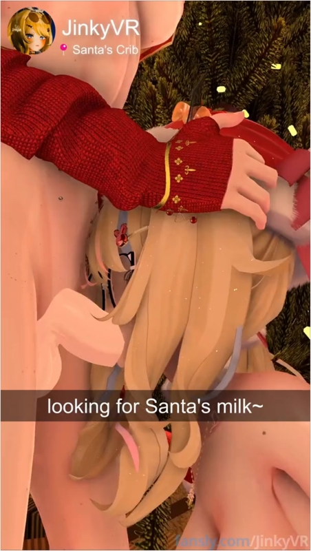 [JinkyVR] Sluts of Santa need milk too..