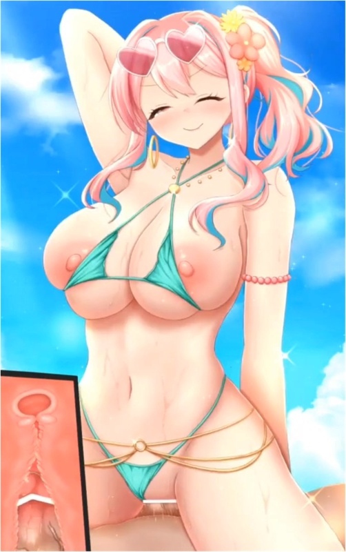 Hozuki Kaede enjoy the Beach Sex (X-ray)