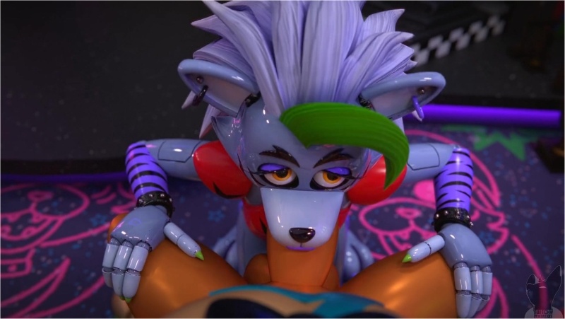 Roxanne Wolf Blowjob by TwitchyAnimation