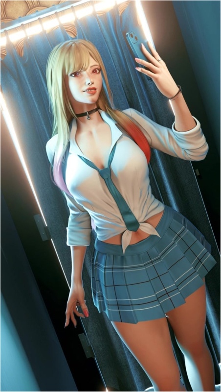 Kitagawa Marin Selfie Video