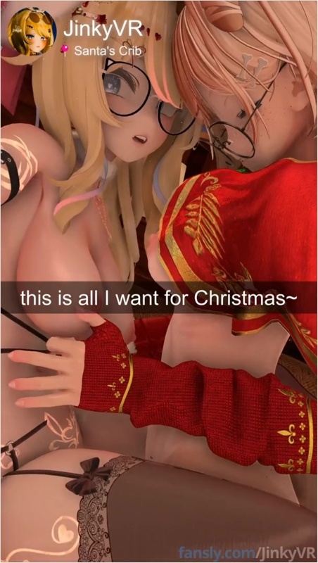 [JinkyVR] All I want for Christmas, is @Lampyion's big futa cock