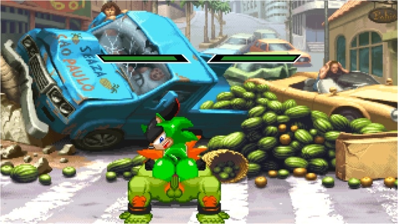 MUGEN#8: Ashura The Hedgehog X Blanka