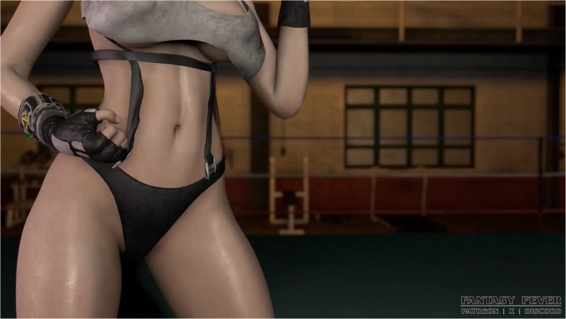 Tifa Trains for DOA (Fantasy Fever)