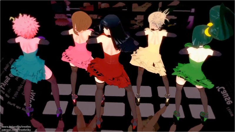 [TrestleSky] - Gender Bend Series 02 - BADKIZ Come Closer Sex+Dance - BNHA (Not)Girls