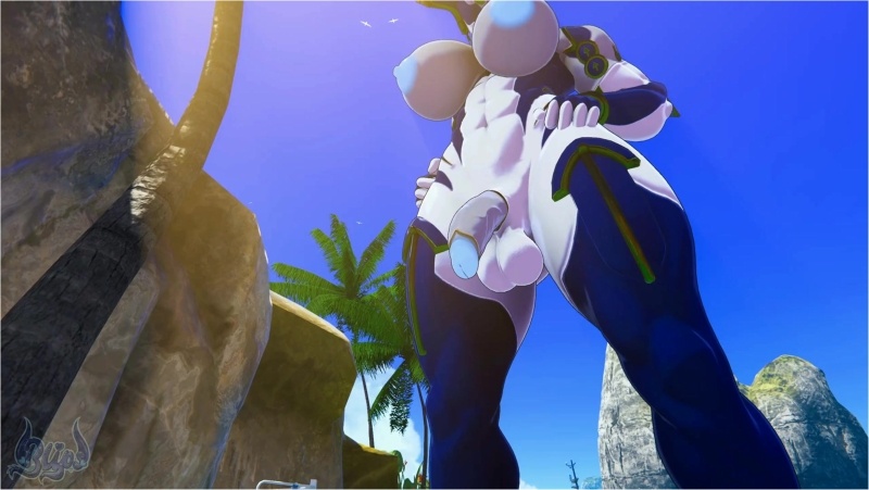 BlipsVR - Warframe Hildryn Beach Face Fuck