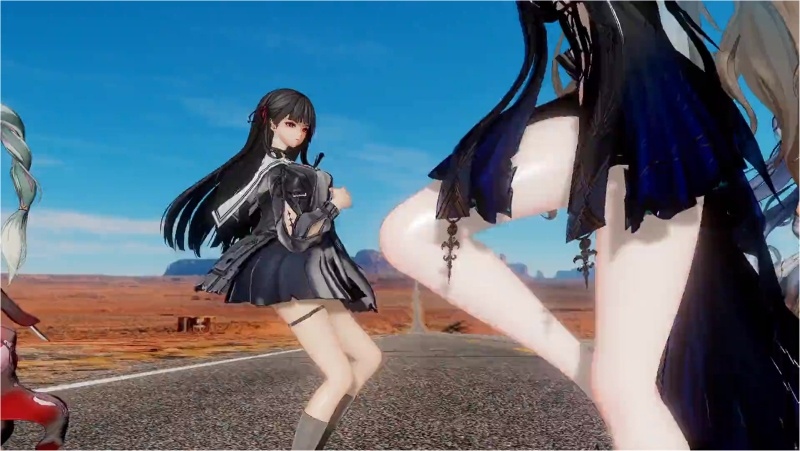 【MMDWuwa】Leviathan&Phrolova&Chisa&Iuno&Tsubaki Kiss me "Aishiteru"