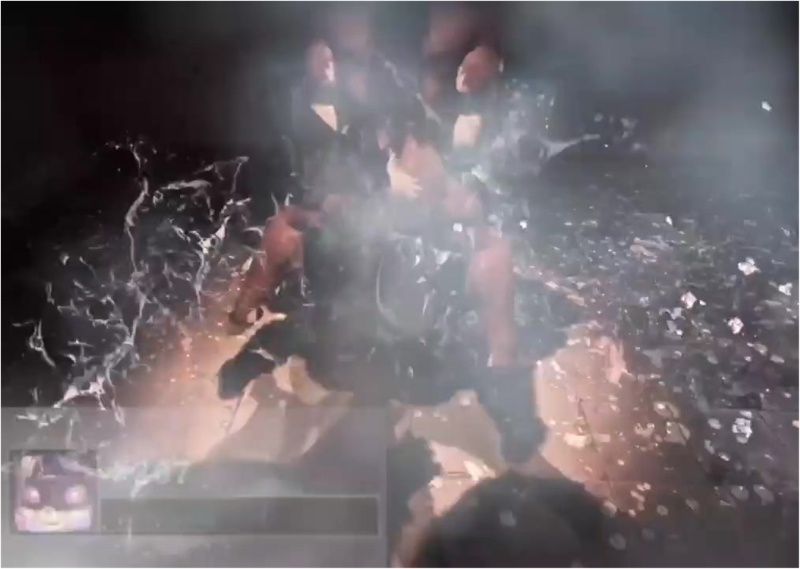 Lycan West brutally break in and knocking Floppa up