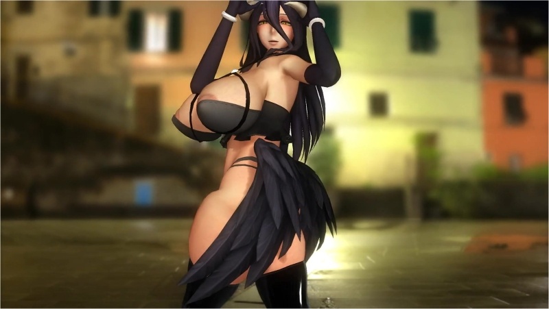 [MMD]Albedo - Happy Halloween (OVERLORD)