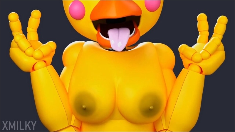 Toy Chica stick your tongue out 2