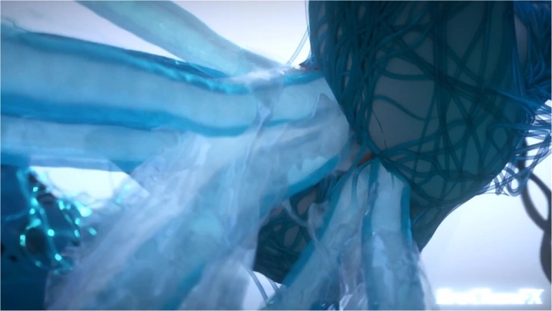 Wuwa Camellya slimed and tentacled