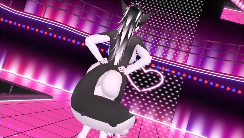 VRChat Furry MMD Sexy Dance - Checkpoint【R18】