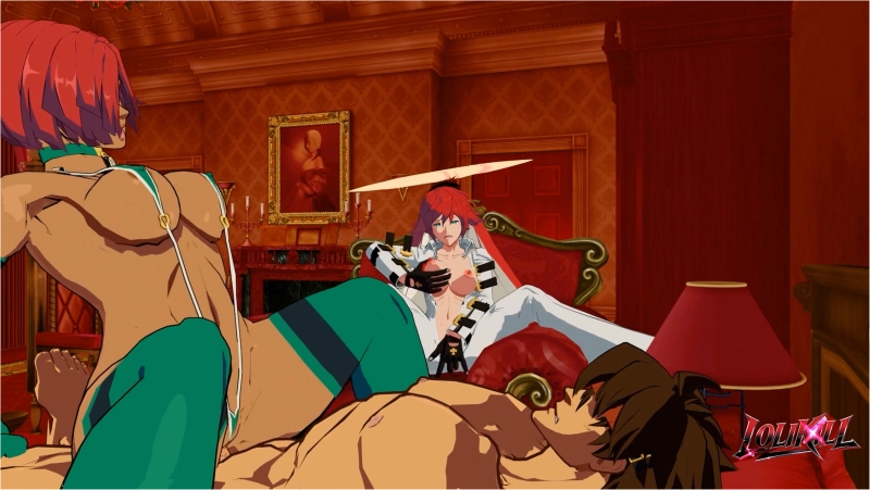 Giovanna  raped Sol badguy in front of Jack-O