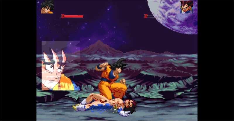 MUGEN: Goku vs Vegeta