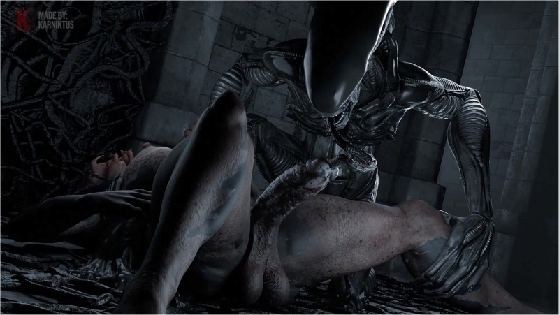 Futa Predator X Alien