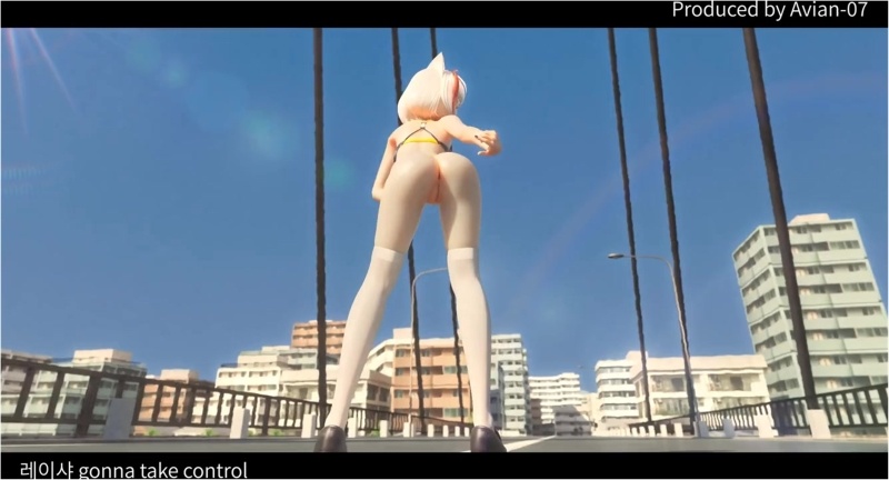 [MMD - D] Party Tonight - Dancing exhibitionistly on the summer bridge ☀????☀