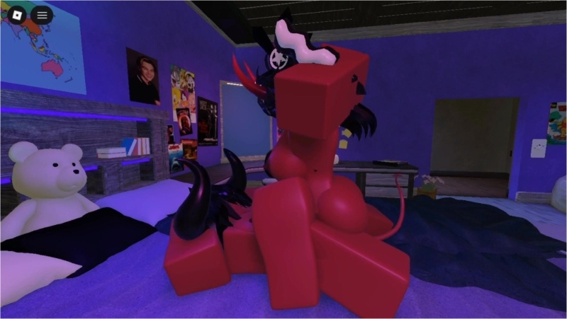 Getting demon girls #2 (Roblox)