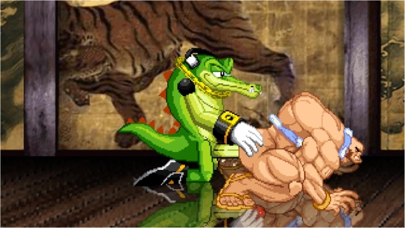 MUGEN#17: Vector The Crocodile X Monk