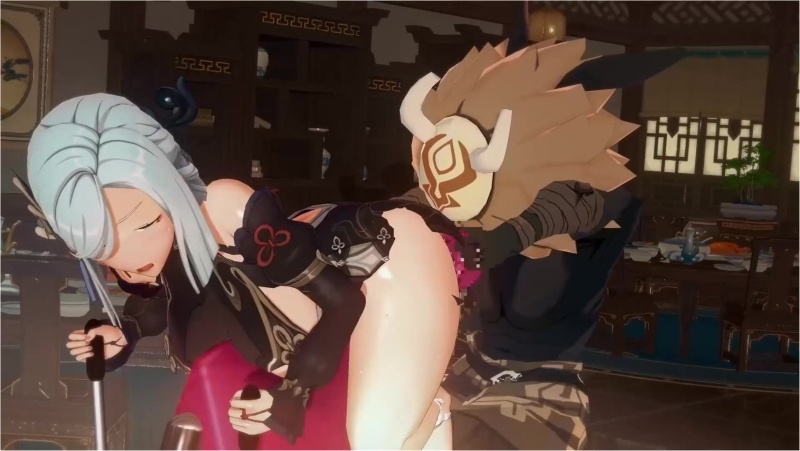 (Sound) Shenhe x Hilichurl [Koro22]