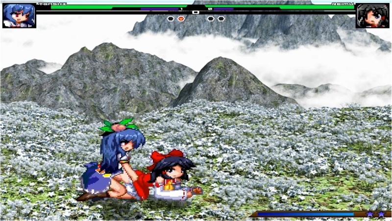 mugen Tenshi vs Reimu
