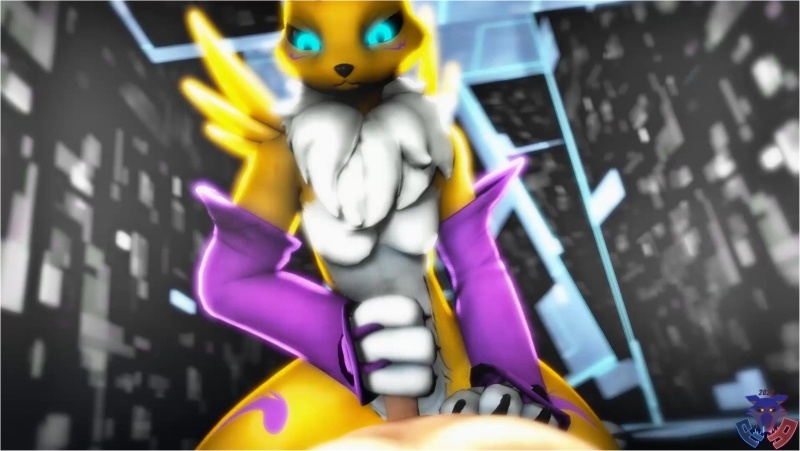 Renamon Handjob POV
