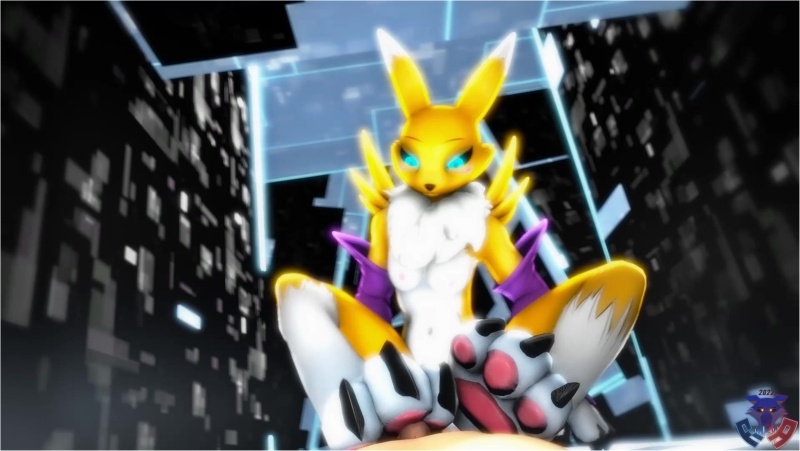 Renamon Footjob POV