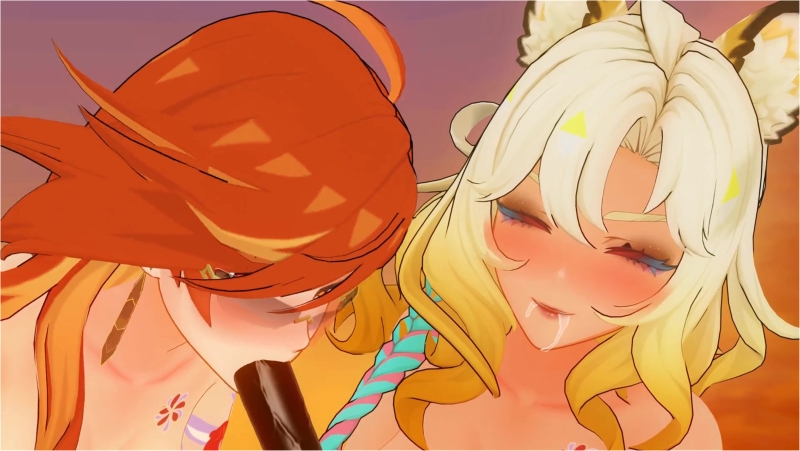 [Mixen Sound] Mavuika x Xilonen Fellatio