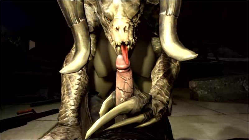 Deathclaw Blowjob (Scrungusbungus)