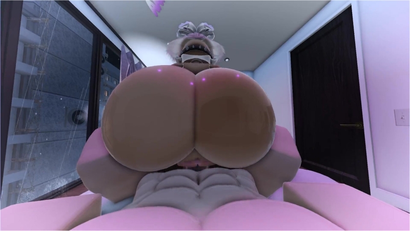 EBONY CONDO SLUT BOUNCING ON FAT DICK