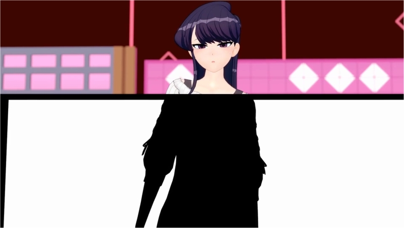 Curious - Komi Shouko x Komi Shuuko sex + dance (silhouette)