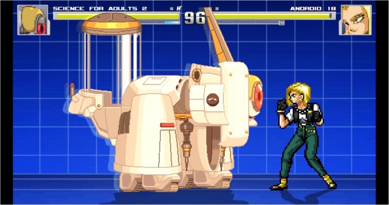 Science for Adults 2 vs Android18(cell saga)