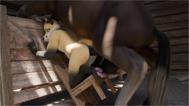 Furry Fucked by a Horse - kvaseus