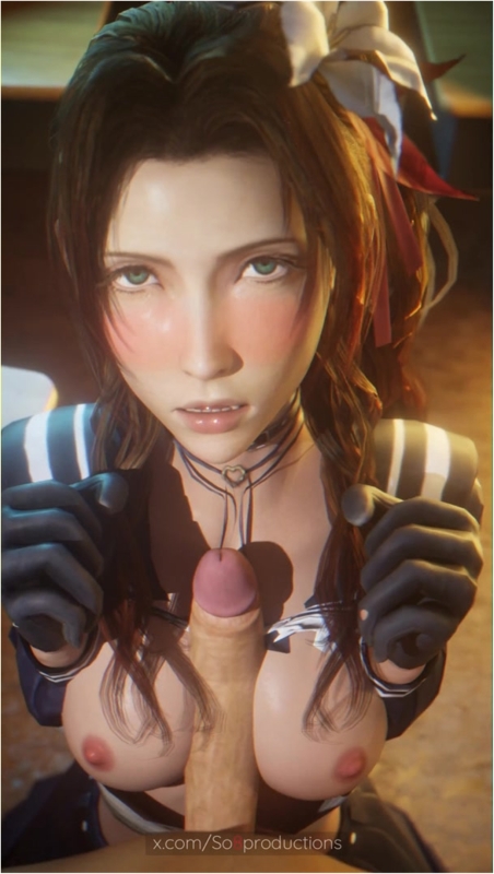 Aerith in team cetra - FF7 [4k / sounds]