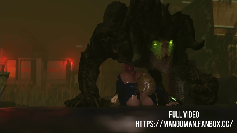 Fallout deathclaw & vault dweller