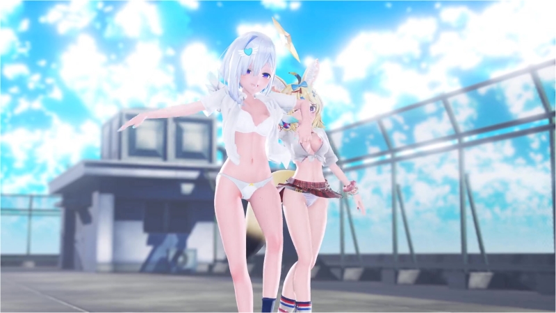 [4kmmd]Kanata Polka White underwear