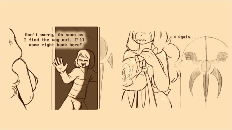 Underhertail 2 toriel