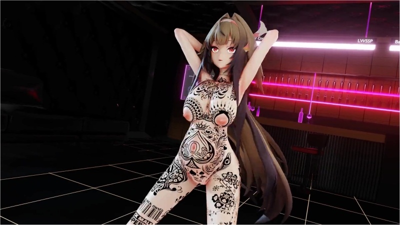 【qosけいこくひょうしき】葉瞬光 – 危険な腰振