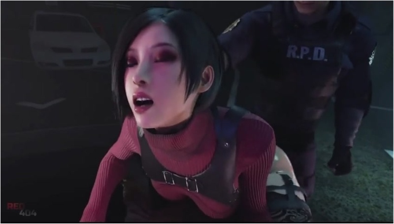 Leon and Ada fuck in the parking garage [RE4R outfit]