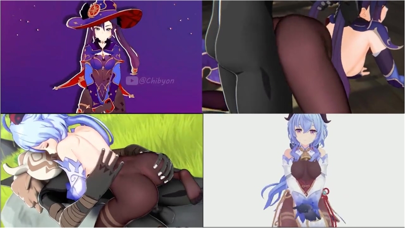 HMV Throw it back sex (mona ganyu)