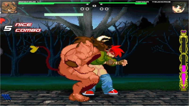 Minotaur FUCK Nanoha Tsukikage!