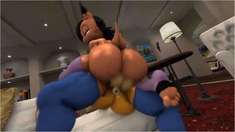 Sally Unwinding with Nicole